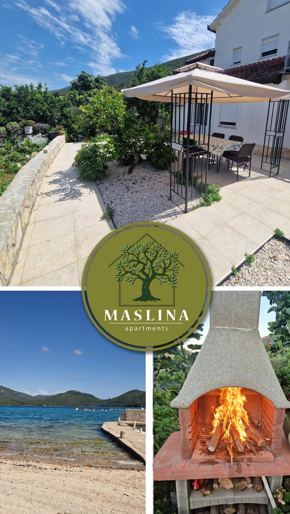 Apartments Maslina Стон Екстер'єр фото